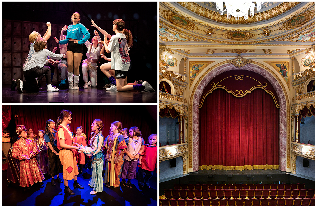 Children performing at the Everyman Theatre Cheltenham